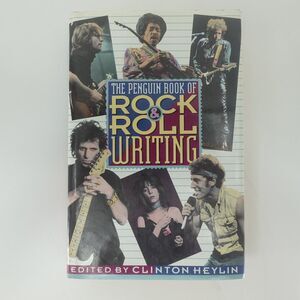 Penguin Book of Rock & Roll Writing Clinton Heylin 1992 First Edition Music